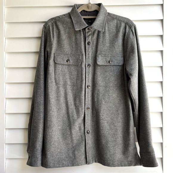 Banana Republic Italian Melton Shirt Jacket - Picture 2 of 10